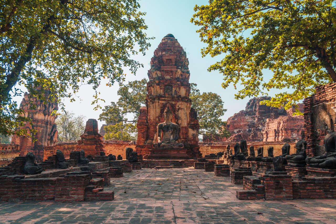 Ayutthaya Wat Maha That Temple, Thailand